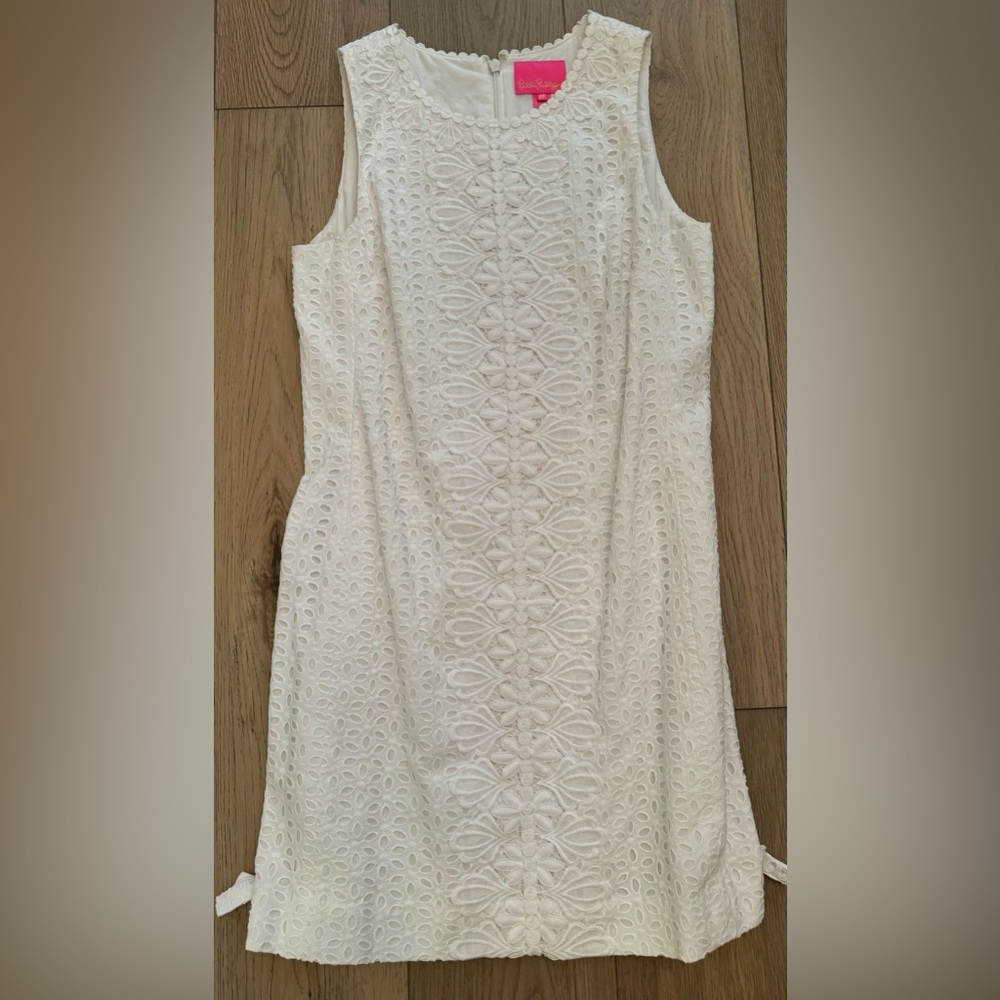 Lily Pulitzer White Shift Dress